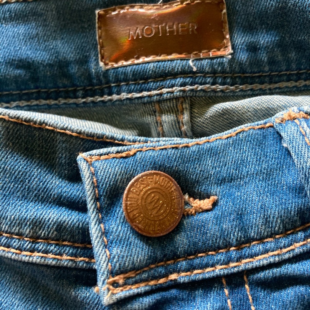 Mother denim flare leg jeans 24”